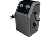 Robo Garbage Trash Refuse Debris