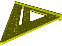 Swanson Speedlite Square 3D CAD Model