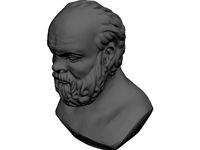 Socrates Bust Sculpture
