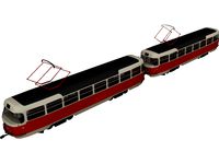 Tatra T30 Train Tramvay