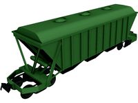 Railway Train Wagon