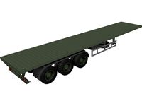 Tralier 3D CAD Model