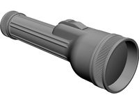 Flashlight 3D CAD Model