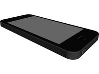 Apple iPhone 5 3D CAD Model