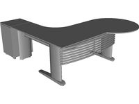 Desk with Extention