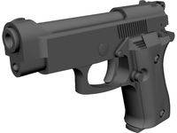 Beretta 85 Kimar 3D CAD Model