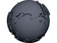Earth 3D CAD Model