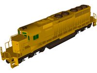 EMD SD40 SantaFe