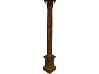 Corinthian Column 3D CAD Model