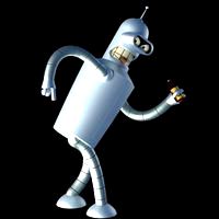 Bender Futurama rig