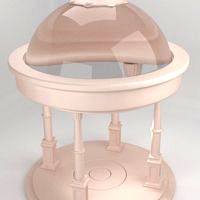 Glass Roofed Gazebo
