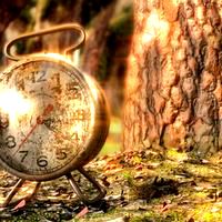 Clock and sun
