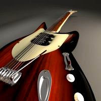 Electric Guitar with Tremolo