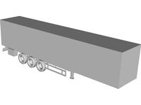 Trailer 3D CAD Model