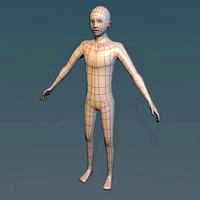 Low poly male character