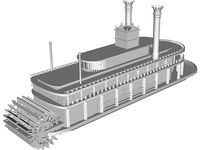 Boat 3D CAD Model