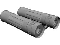 Binoculars Mini 3D CAD Model