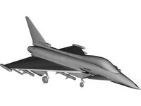 Eurofighter 2000 3D CAD Model