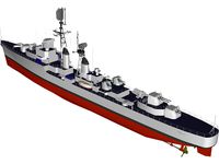 Destroyer Forbin 1958
