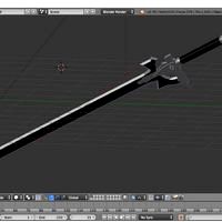 simple elucidator (kirito's sword from SAO)