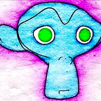 Blender Crayon Render