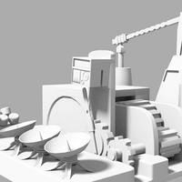 Cartoon Style Machine