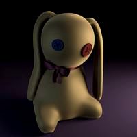 Weird rabbit doll