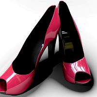 Pink Female Shoes
