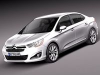 Citroen C4 L 2013 3D Model