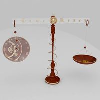 Clock Time is money 3D Model