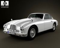 Aston Martin DB2 1950 3D Model