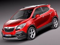 Opel Mokka 2013 3D Model