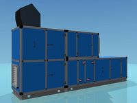 AHU Air Handling Unit 3D Model