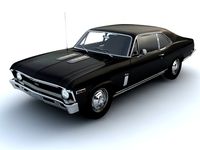 1969 Chevrolet Nova SS 396 3D Model