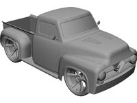 Ford F100 3D CAD Model