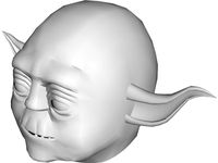 Star Wars Yoda Head