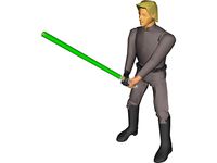 Star Wars Luke SkyWalker Jedi