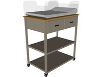Hospital Cart Bassinet