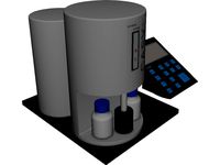 Casy Cell Counter 3D CAD Model