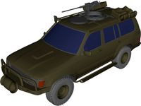 Toyota LC100 Security Escort Vehicle