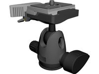 Manfrotto 494 Head 3D CAD Model