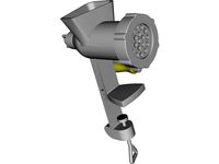 Meat Grinder 3D CAD Model