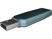 Z-Drive USB Thumbdrive 3D CAD Model