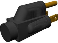 Power Plug 3D CAD Model