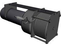 Winch 3D CAD Model