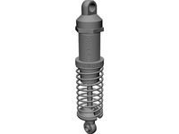 1:10 Scale Off Road RC Buggy Front Shock (Associated B4) 3D CAD Model