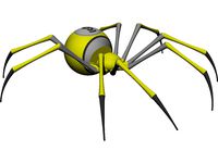 9ball Spider 3D CAD Model