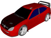 Citroen Xsara Coupe Rally Car