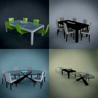 Dining room assets and backdrop