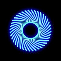 Abstract shapes and optical illusion 2